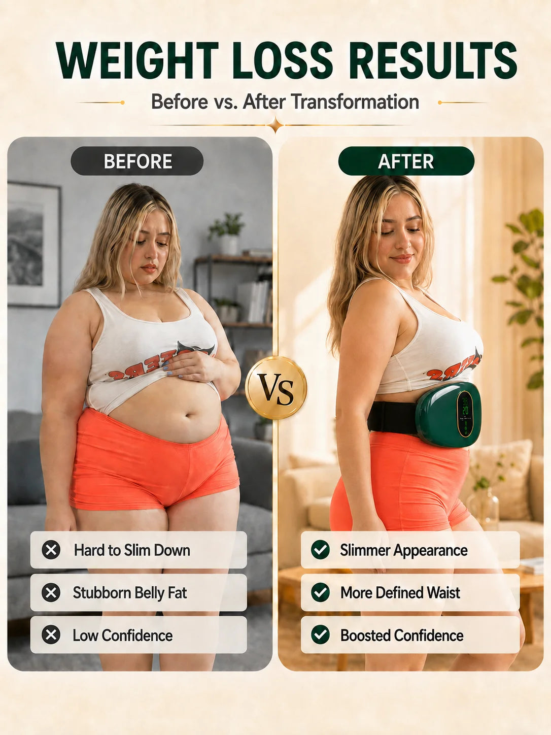 Electric Abdominal Fat Burner, Abdominal Massage Belt